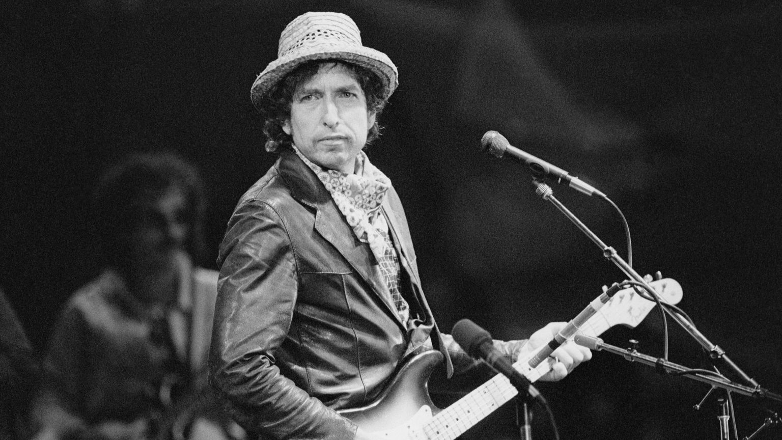 Bob Dylan in concerto nel 1984