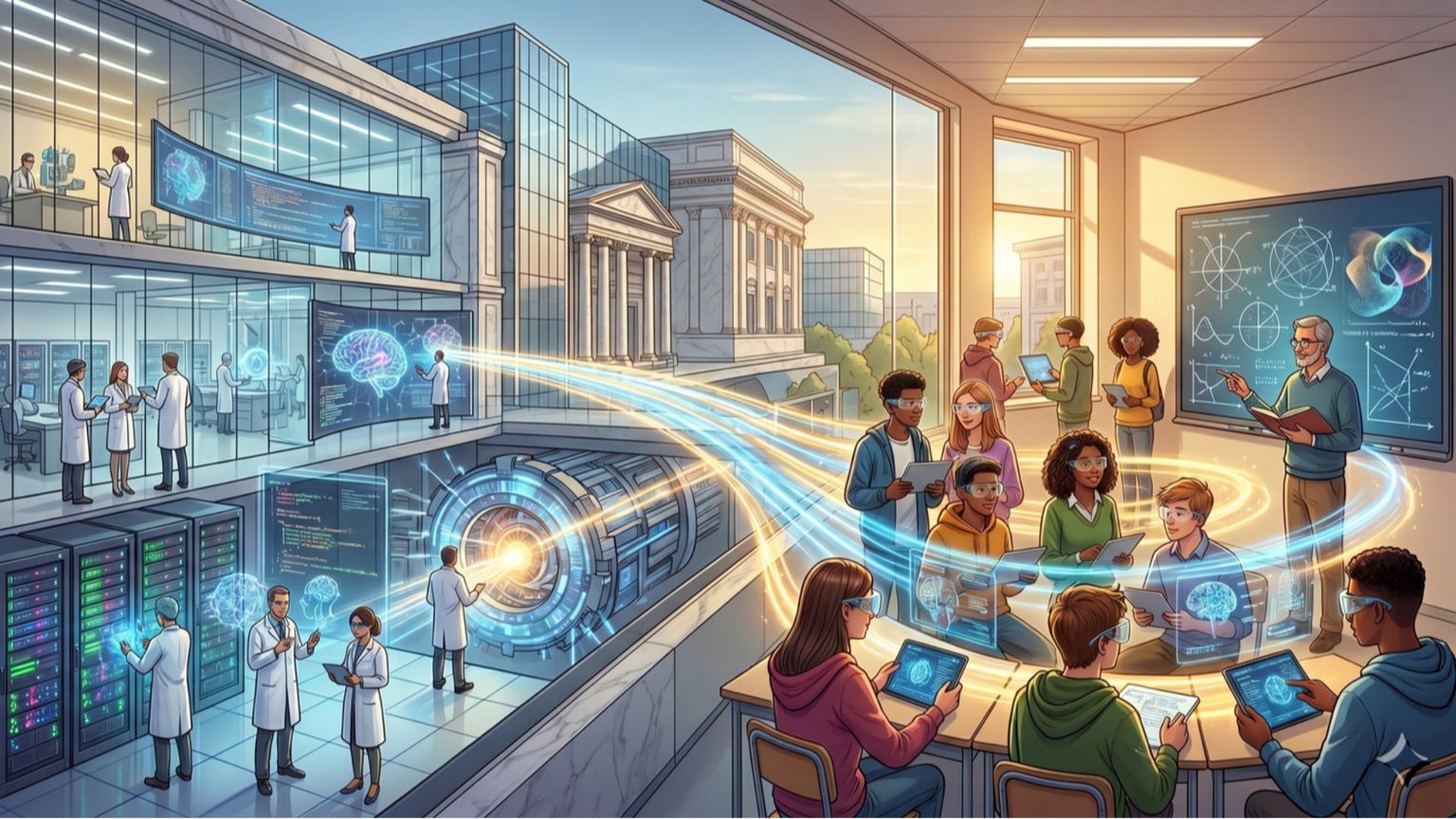 AI nei licei e ricerca pubblica, la via italiana per governare gli algoritmi