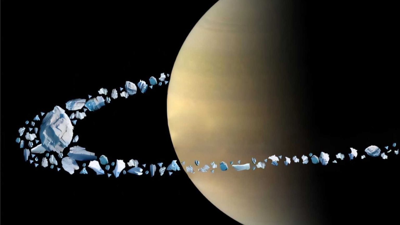 La luna che si fece anello: il segreto nascosto dietro i cerchi di Saturno