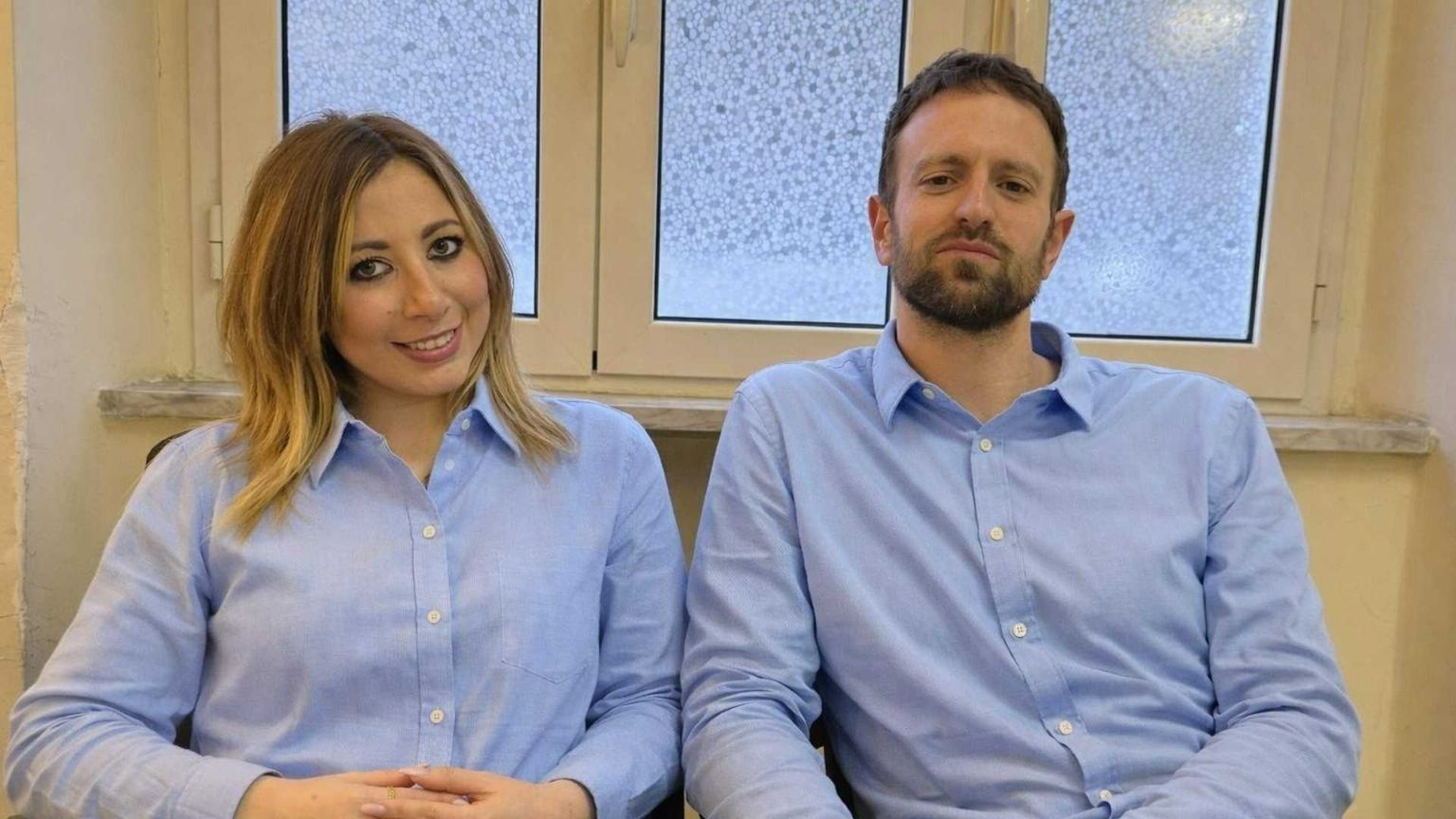 I due terapeuti Giulia Gregorini e Francesco Giuseppe Capuozzo
