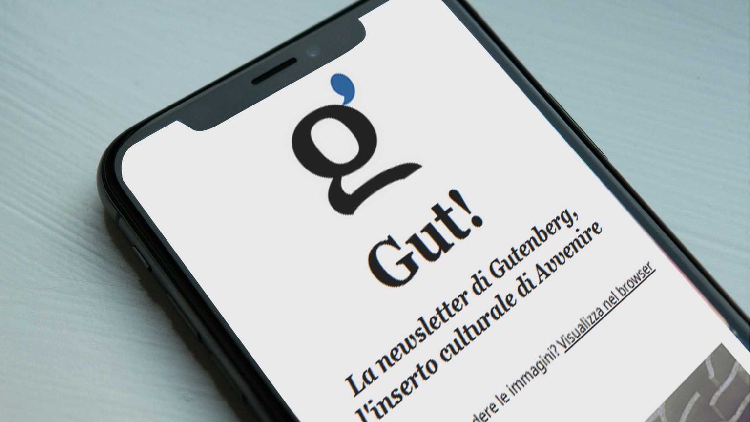 Gutenberg cresce e arriva Gut!, la newsletter culturale di Avvenire