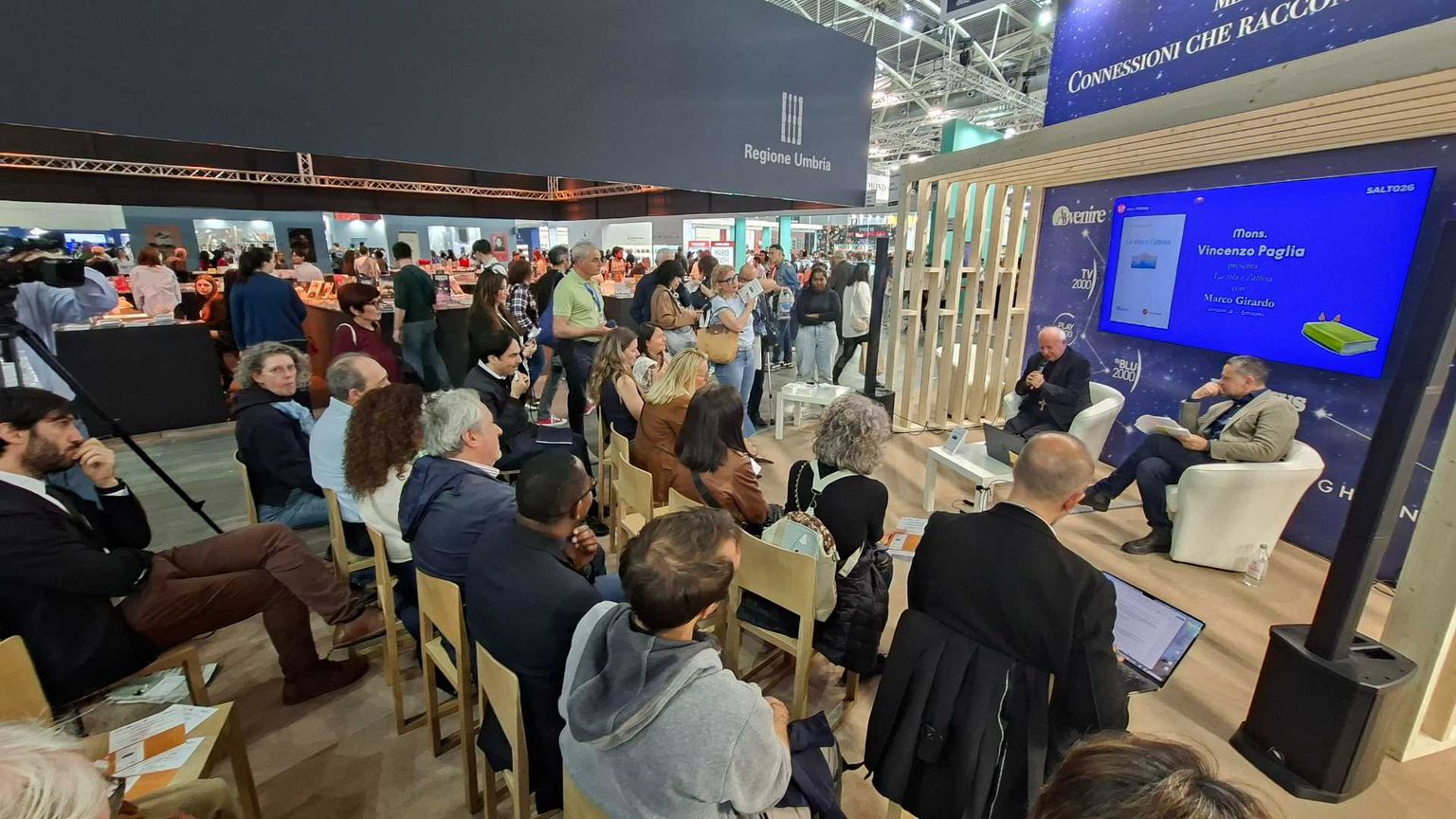 «Avvenire» al Salone, incontro che genera e ci restituisce gioia