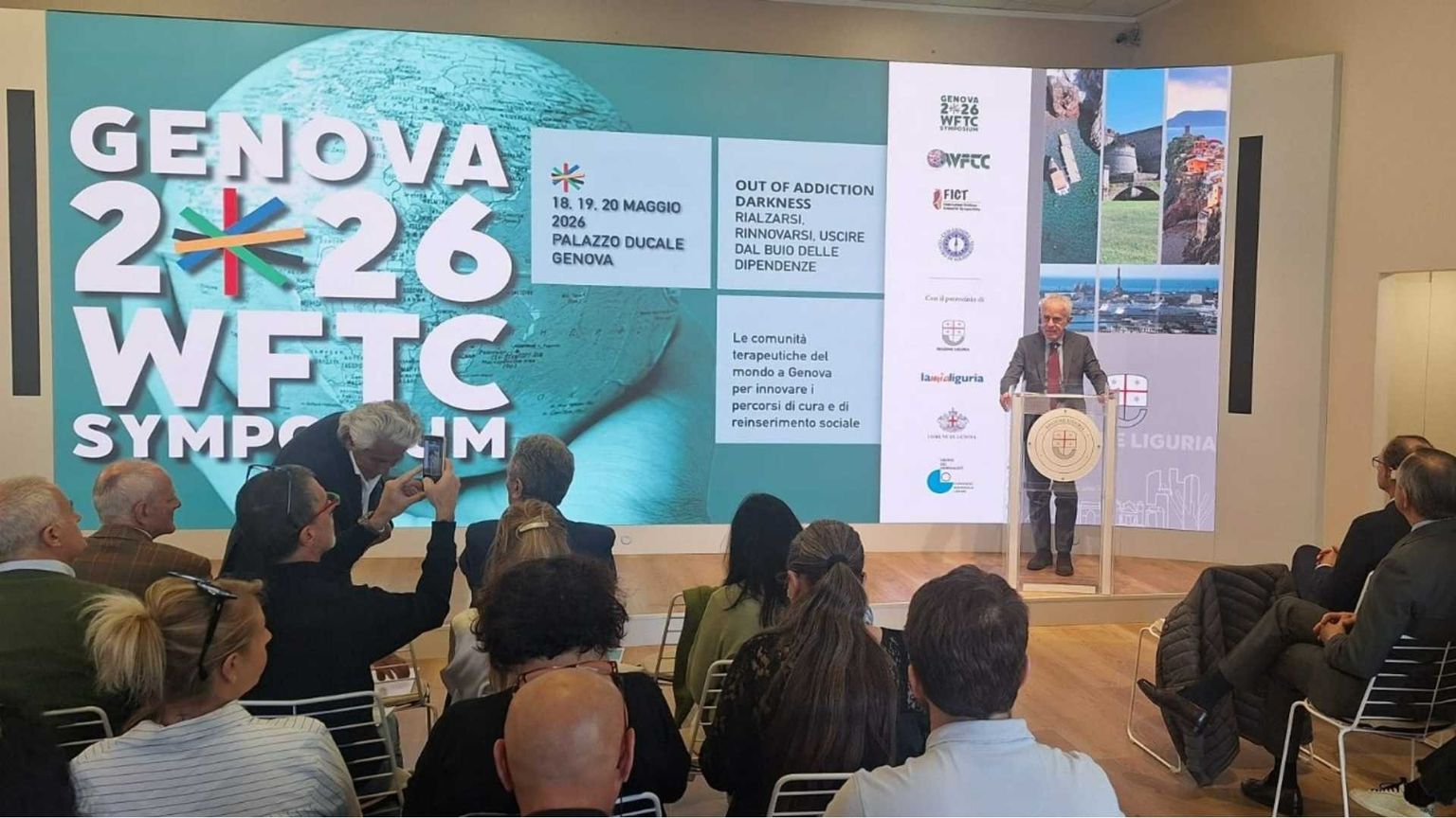 La presentazione del Symposium mondiale sulle dipendenze in corso a Genova / Ceis Genova