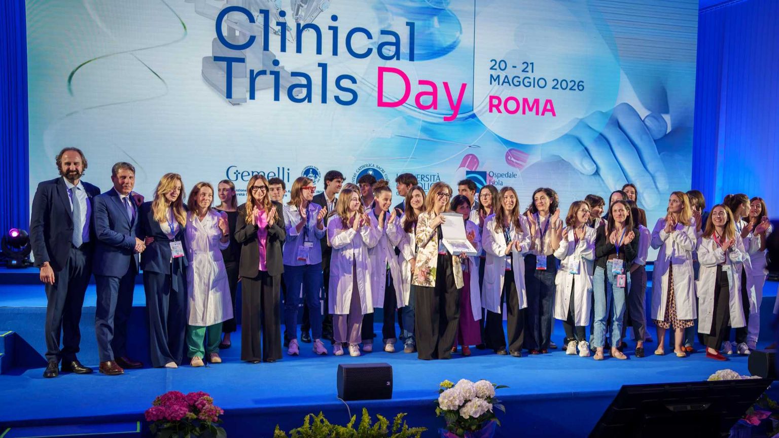 Il Clinical Trial Day del Gemelli. Foto Ufficio stampa Policlinico Gemelli