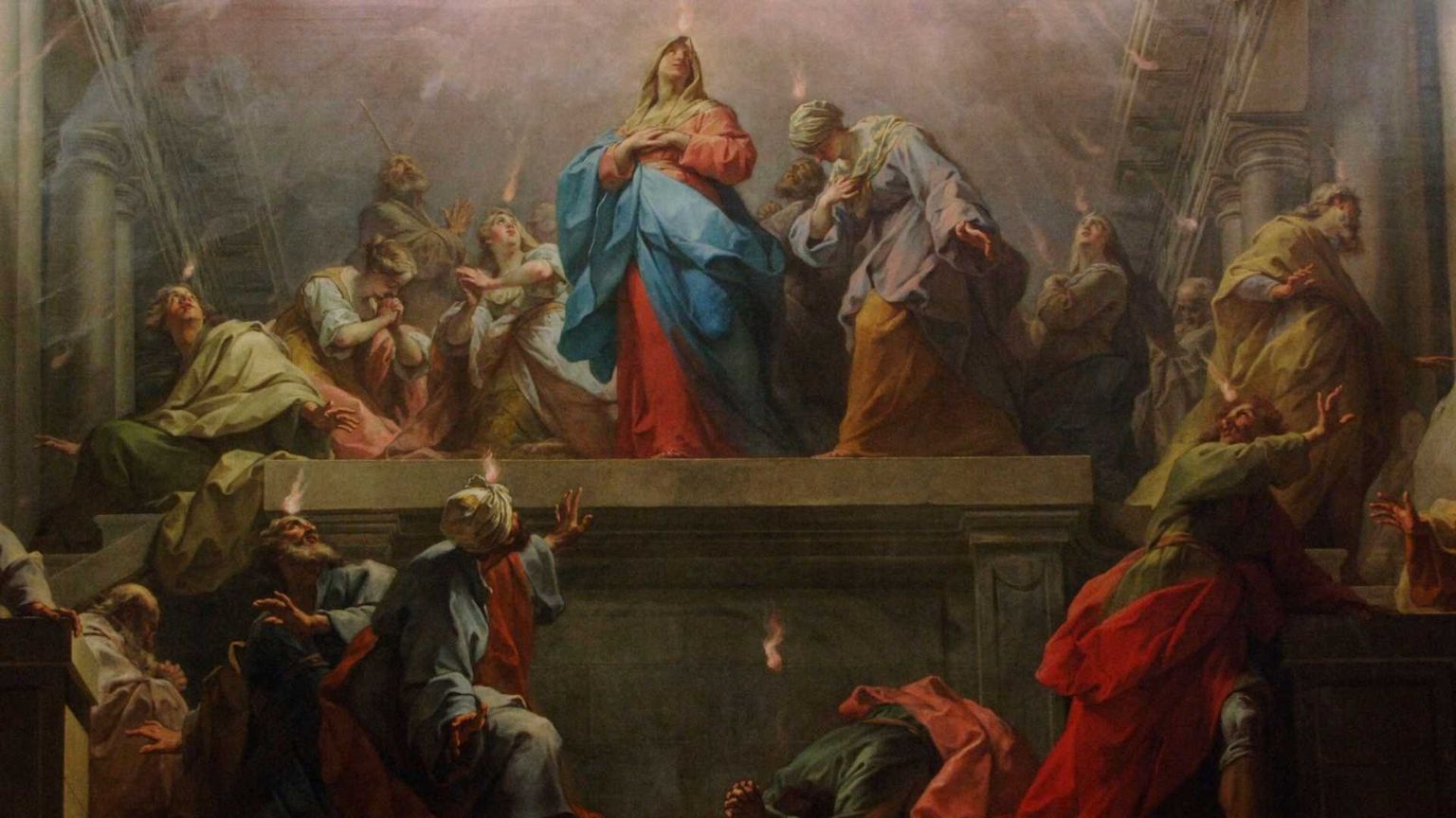 Jean Restout (1692-1768), Pentecoste, 1732. Museo del Louvre, Parigi / ALAMY