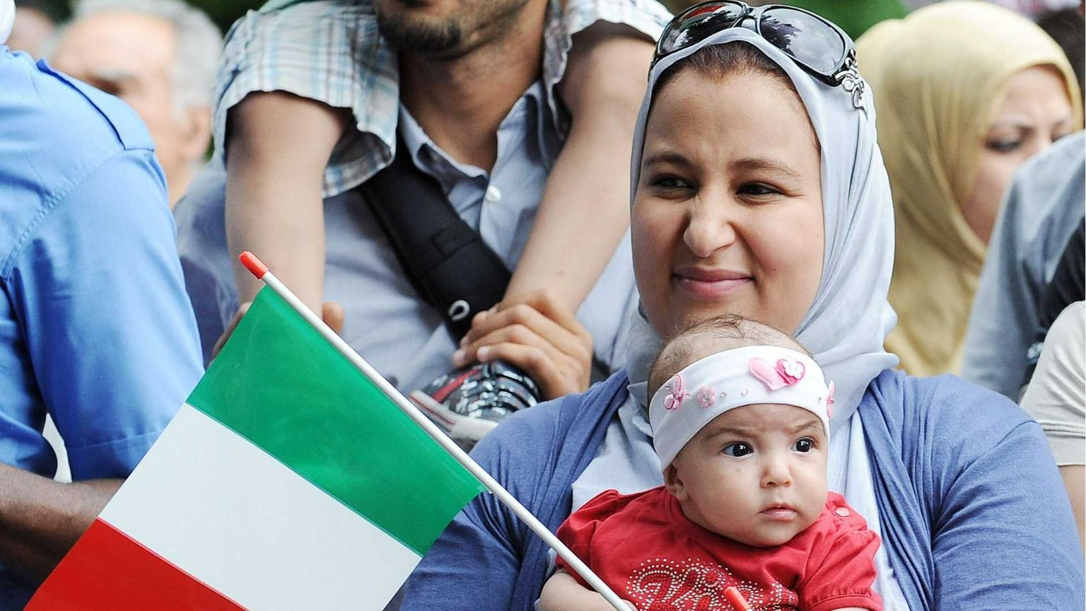 Donne immigrate in manifestazione / ANSA