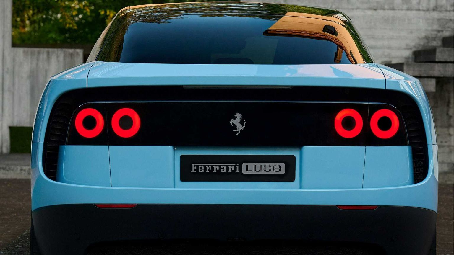 Inevitabile e spiazzante: la Ferrari Luce è un pugno allo stomaco