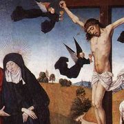 Madre in cammino con grande dolore