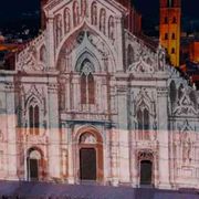 Per cinque notti si avvera il sogno della facciata di San Petronio