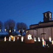 La città del mosaico diventa presepe con un'opera corale