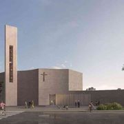 Nella città alluvionata, una nuova chiesa dedicata a Paolo VI