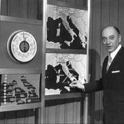 Trent'anni fa moriva il colonnello Bernacca, volto popolare della Rai dal 1957