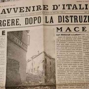 Ottant'anni fa il bombardamento dell'Avvenire d'Italia