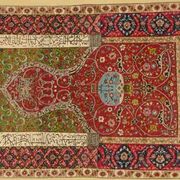 Sui tappeti persiani c'è ricamato un paradiso portatile