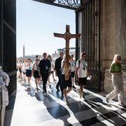 I volontari italiani hanno aperto il Giubileo dei giovani