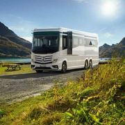 Il camper da 1 milione di euro, la stella del Salone di Parma