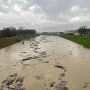 FIUME LAMONE NELL'ALLUVIONE 2025