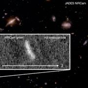 Anche le galassie da giovani erano disordinate