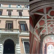 Il palazzo in via delle Mercede 12 a Roma, sottratto alla criminalità organizzata e concesso in uso gratuito dal Comune di Roma all'associazione Teatro Azione. Ufficio stampa Comune d Roma