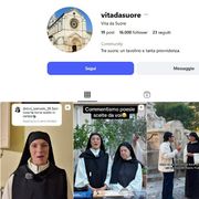 Neonati come santi e finte suore: la fede "usata" sui social