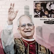 Un murales dedicato a Leone XIV a Chicago