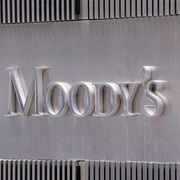 Il logo di Moody's presso la sede di New York dell'agenzia di rating / ANSA