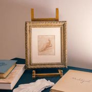 Ritrovato il disegno di un piede: è di Michelangelo?