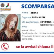 Trovata Tatiana, la 27enne scomparsa da 10 giorni
