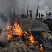 Ucraina: massiccio attacco aereo russo, tre feriti nella regione di Kiev