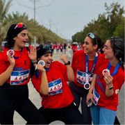Per le maratonete di Kish una vittoria senza velo