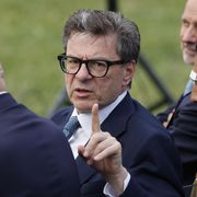 Il ministro dell'Economia Giancarlo Giorgetti. Foto Ansa