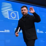 Zelensky a Bruxelles