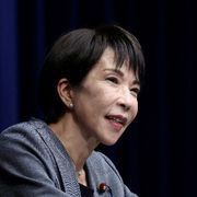 La premier giapponese Sanae Takaich