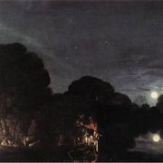 Il 1609 e la Luna di Galilei che illumina la Sacra Famiglia