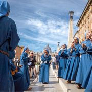 Il Giubileo raccontato per immagini con i volti dei pellegrini