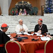 Il Papa al Concistoro: «Sono qui per ascoltare. È Gesù che attrae, non la Chiesa»