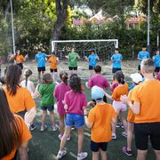 L’attività estiva di un oratorio romano. Foto d'archivio