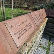 La piastra di Etty Hillesum al Giardino dei Giusti di Milano