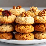 Un vassoio di biscotti