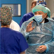 Mattarella a sorpresa al Niguarda