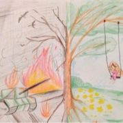 Uno dei disegni pubblicati nel libro