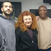 Musli Alievski, Maria Cristia Cecchini e a destra Jerome Sulubani