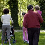 Una famiglia al parco
