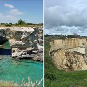 Il cambiamento climatico non scioglie solo i ghiacciai. L'Arco degli Innamorati non c'è più