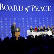 Trump alla presentazione del Board of peace