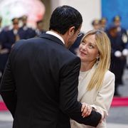 Meloni con il presidente di Cipro