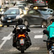 Rider per le strade di Napoli