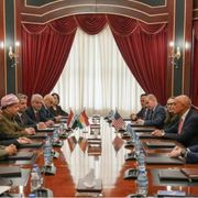 L’incontro a Erbil nel Kurdistan iracheno, il 18 gennaio, fra diplomatici americani e rappresentanti curdi / Kurdistan24