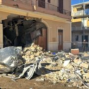 Un assalto a colpi di ruspa a San Ferdinando di Puglia