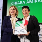 «Nessuna vita è mai perduta»: Chiara Amirante premiata dal "suo" Lazio
